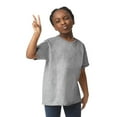 thumbnail image 2 of Gildan Youth Heavy Cotton T-Shirt, Blank Tee for Crafts & DIY, Kids Short Sleeve Tee, Sport Grey, XS, 2 of 5