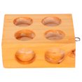 thumbnail image 1 of ELAYARD Laboratory Experiments Wooden Friction Block Khaki 1Pcs For Students Educational Tools, 1 of 8