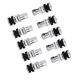 thumbnail image 3 of 10pcs TR161 Metal Car Truck Motorcycle Bolt In TubelessTire Tyre Valve Short Stems Kit with Dust Cap, 3 of 5