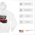thumbnail image 6 of Ford Shelby Super Snake GT500 Unisex Hoodie American Mustang Cobra Racing, 6 of 7