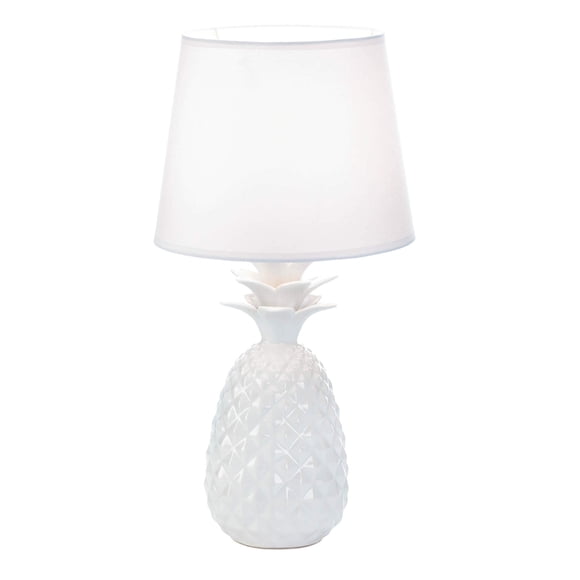 Lámpara de mesa Accent Plus Pineapple Toped White