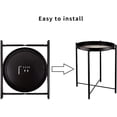 thumbnail image 3 of Generic Table Ronde en Métal (Noir), 3 of 8