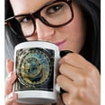 thumbnail image 2 of 3dRose, Astronomical Clock, Orloj, Prague, Czech Republic - EU06 THA0021 - Tom Haseltine, 11oz Two-Tone Black Mug, 2 of 7