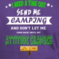thumbnail image 3 of CafePress - I Need A Time Out Send Me Camping T Shirt T Shirt - Men's Classic Graphic Cotton T-Shirt, 3 of 4