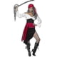 thumbnail image 3 of Pirate Costume Accessories Pirate F Belt Waist Sash And Pirate F Bnas For Women Men, 3 of 5