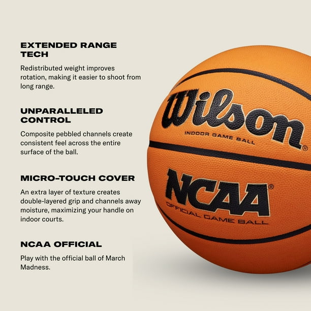 Wilson EVO NXT バスケットボール サイズ7 Wilson NCAA EVO NXT Evolution Game Basketball Ball, Size 7