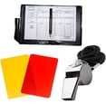 thumbnail image 2 of Metal Referee Whistle and Cards Set - Stainless Steel for Football, Soccer, 2 of 5