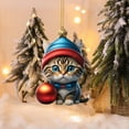thumbnail image 1 of Almacén de Liquidación Colts And Mochila Forma Coche de Gatito Navideño Xihbxyly, 1 of 3