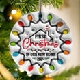 thumbnail image 3 of Shoreew Friendship Christmas Ornament Acrylic Best Friend Gifts Xmas Tree Hanging Decoration for Women Sister Coworker, 3 of 7