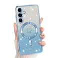 thumbnail image 1 of Funda Bonoma para teléfono móvil compatible con Samsung Galaxy S24, color azul, 1 of 6