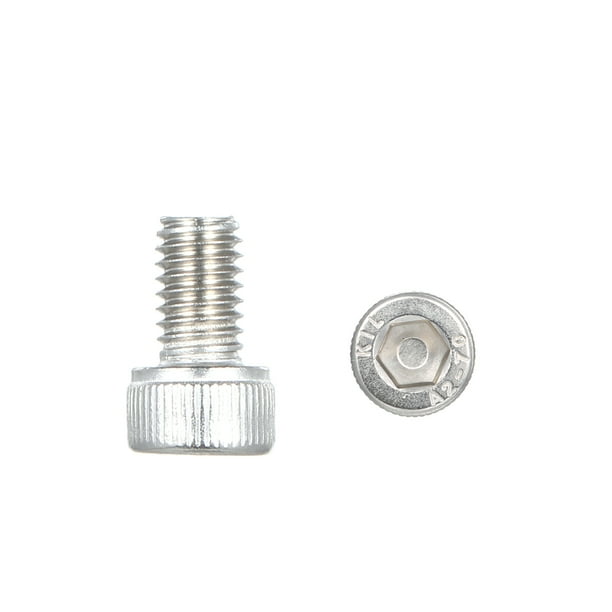 M6 DIN912-A2 Tornillo Allen Tornillos hexagonales Tornillos hexagonales Tornillo hexagonal M6 Carevas Tornillo
