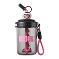 thumbnail image 2 of Yannianjz under $5 Stirring Cup, 580ml Large Capacity Mixing Shaker Cup, Protein Shake Bottle with Stirring Straw, Leak Proof Sports Water Bottle for Gym, Graduated Measurement Shaker for Drinks, 2 of 4