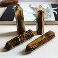 thumbnail image 6 of K-KED 1Pc Natural Yellow Lemurian Citrine Quartz Crystal Point Healing Stone 70-90mm, 6 of 9