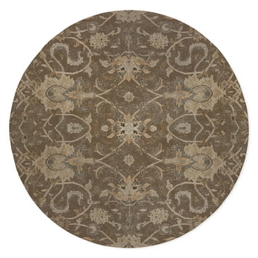Oushak Wheat Area Rug by Kavka Designs