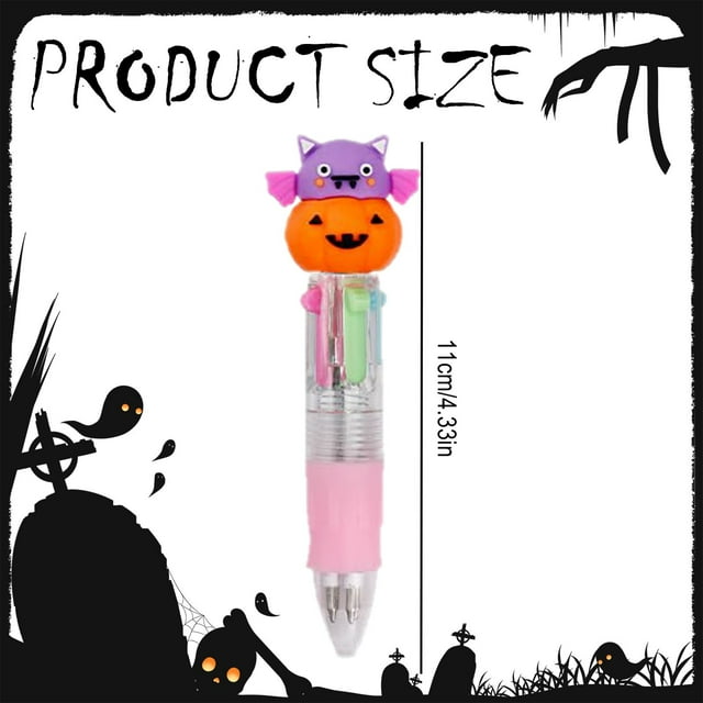 Multicolor Pens In One 4 In 1 Cute Pens For Kids Ballpoint Pen For Birthdays And Children's Parties Fun Assorted Ink Kawaii Pen 10ml