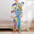 thumbnail image 2 of Kirby One Piece Pajama Hooded Union Suit PJs Sleepwear, 2 of 7