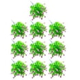 thumbnail image 1 of Billuyoard 10 piezas de plantas artificiales de Camelia para interiores, arbustos resistentes a los rayos UV, para interior y exterior, jardín de flores, Decoración Loto rojo Billuyoard HA083900-06, 1 of 6