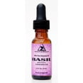 thumbnail image 2 of BASIL ESSENTIAL OIL METHYL CHAVICOL AROMATHERAPY PURE GLASS DROPPER 0.5 OZ 15 ml, 2 of 2