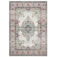 thumbnail image 2 of Safavieh  Evoke Tamera Vintage Boho Medallion Rug Cream/Fuchsia 5'3" x 7'6" 5' x 8' Purple Rectangle, 2 of 9