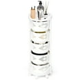 thumbnail image 6 of 5-Tier Circular Rotating Storage Cart with 360° Wheels - Kitchen Fruit Vegetable Organizer Rack, Rotatable Basket for Pantry, Bathroom, Space-Saving Shelving, 6 of 8