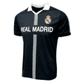 thumbnail image 2 of Icon Sports Real Madrid Black/White Jersey, 100% Polyester, YS-XXL, 2 of 4