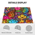 thumbnail image 3 of Bingfone Butterfly Garden ,18" x 24"Dish Drying Mat for Kitchen Counter,Ultra Absorbent Microfiber, 3 of 7