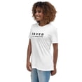 thumbnail image 3 of Saved by the Grace of God Women's Relaxed T-Shirt – Gospel Swag (White, L), 3 of 6