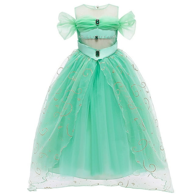 Robe de Jasmine pour Filles Costume Enfants Robe de Princesse Déguisement