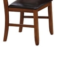 thumbnail image 4 of ACME Apollo Side Chair (Set-2) in Espresso Synthetic Leather & Walnut, 4 of 5