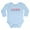 Sky Blue, variant on CafePress - Halfcolombian33 Body Suit - Long Sleeve Cotton Baby Bodysuit