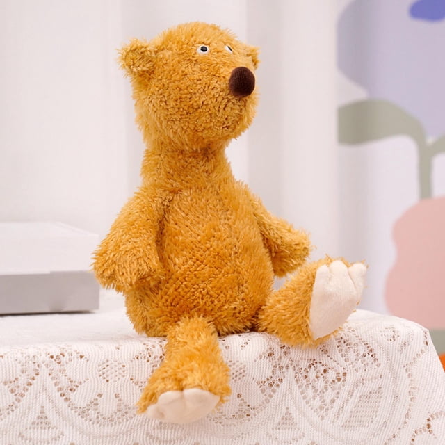 Muñeco de peluche divertido para fiestas, figuras de juego, almohada de juguete para bebé, animales de peluche súper suaves para niños, niñas, niños , AMARILLO