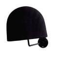thumbnail image 3 of Soporte para exhibición de sombreros, moderno, con gancho negro, organizador de gorras multiusos., 3 of 6