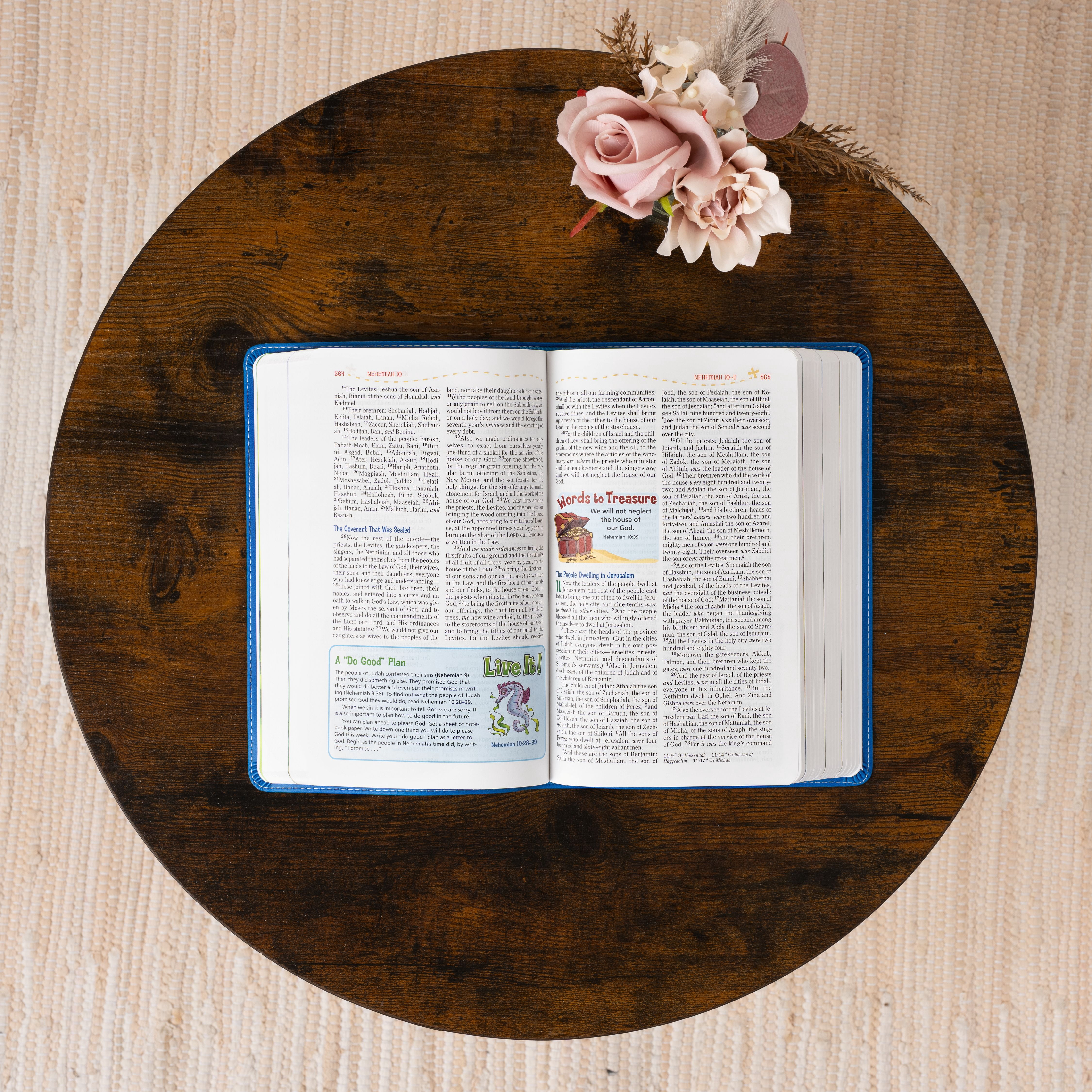 Personalized Adventure Bible for Youth, NKJV Youth's Bible with Name Engraved, Early Readers Custom Bible, Christian gifts, Baptism gift