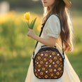 thumbnail image 3 of Uourmeti Sunflower Daisy Insulated Kids Insulated Lunch Bag for Daily Use School, Personalized Kids Lunch Bag, 3 of 6