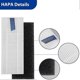thumbnail image 5 of Wet and Dry Robot Vacuum Cleaner, Main Brush, HEPA Filter, Side Brush, Mop Replacement Accessories, 5 of 5