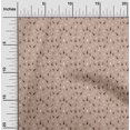thumbnail image 2 of oneOone Cotton Flex Rose Brown Fabric Christmas Diy Clothing Quilting Fabric Print Fabric By Yard 40 Inch Wide, 2 of 5