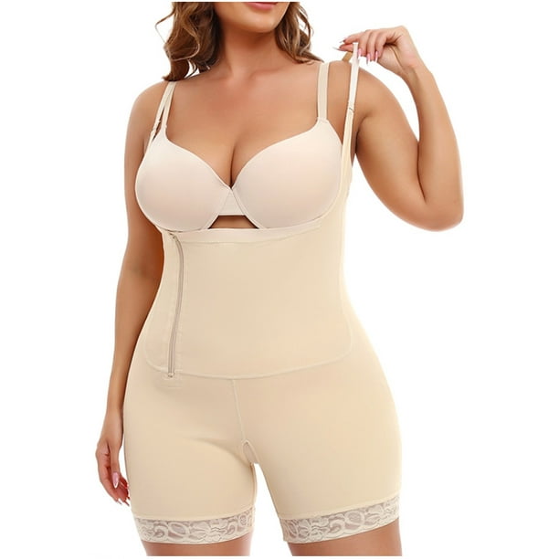 Women's 3 Piece Bodysuits Sexy Ribbed Sleeveless Racerback Tank Tops  Bodysuits Shapewear Suspenders for Body Beauty Crotch Buckle Hip Lift Pants