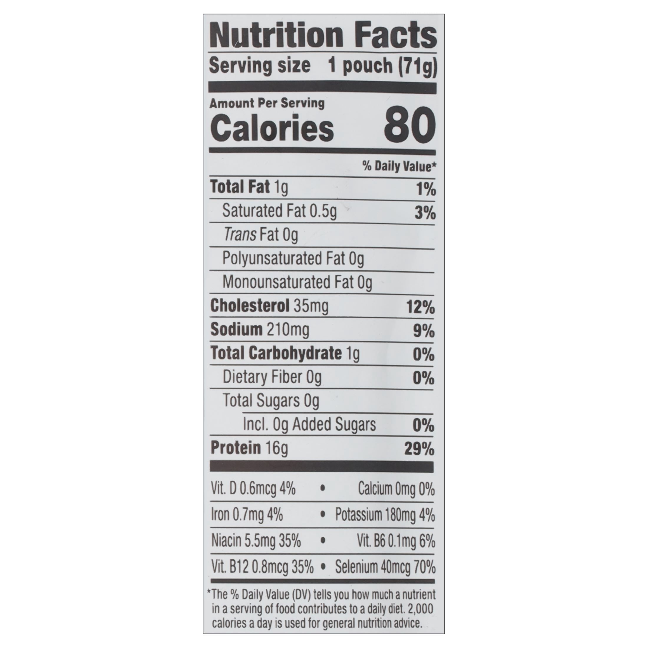 (6 pack) Bumble Bee Light Tuna in Water, Wild Caught, Gluten Free, 16g Protein per Serving, Ready to Eat, Shelf Stable Pouch, 2.5 oz