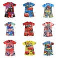 thumbnail image 2 of Traje de baño para bebé Dibujos animados de verano Spiderman McQueen Cars Avengers Tops de manga corta Ropa de baño Niñas Niños pequeños Baño Ropa de playa XL (140 CM) Gao Jinjia LED, 2 of 2
