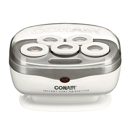 Roller Set Curls - Conair Jumbo Hair Roller Travel Hair set with Clips for Curls and Waves