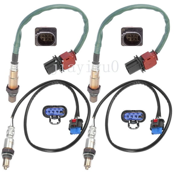 4pcs Oxygen O2 Sensor 1&2 For 2019 2020 2021 for Ford Edge 2.7L Upstream Downstream