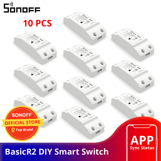 Sonoff – interrupteur Intelligent Wifi de base 10A sans fil, 3