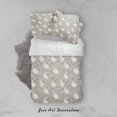 thumbnail image 2 of 3D Floral Conejito Gris Juego de Funda de edredón Juego de Funda de edredón Fundas de almohada Lxl 2, 2 of 3