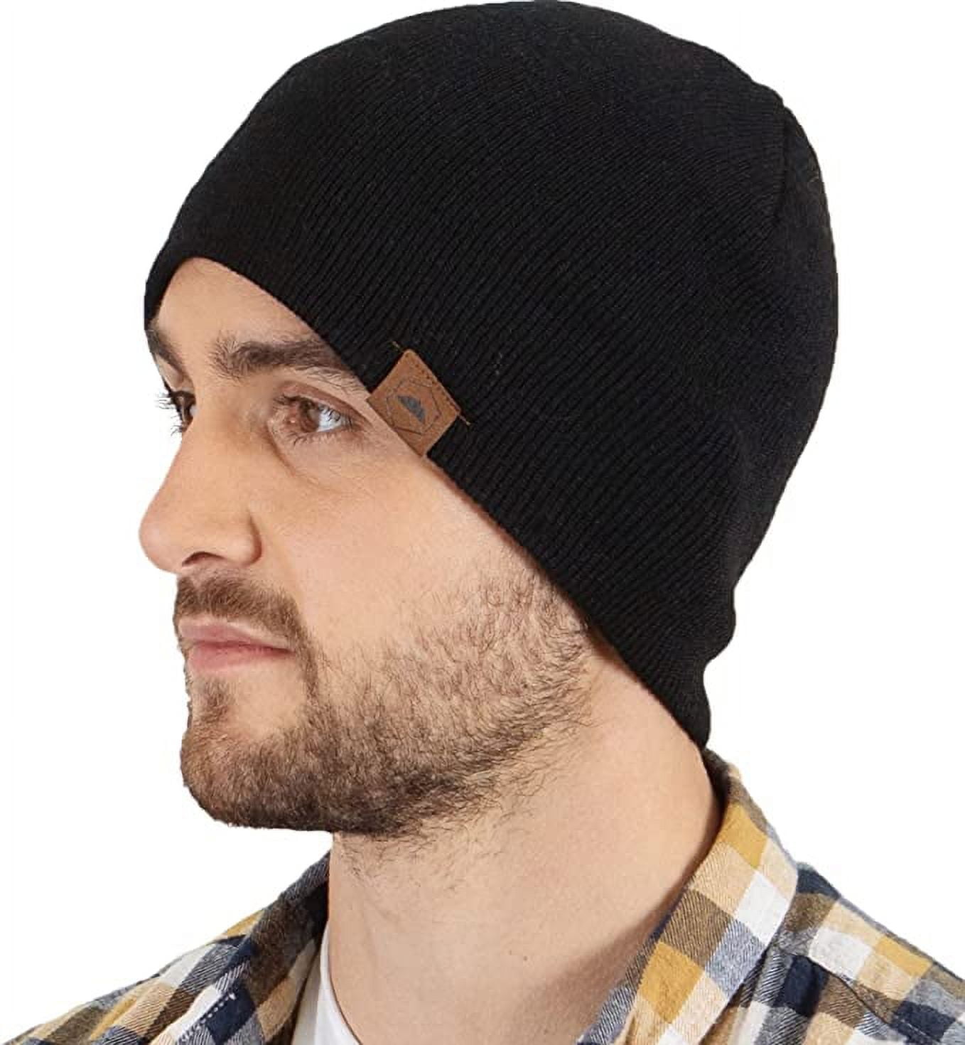 Tough Headwear Knit Beanie Winter Hat for Men and Women