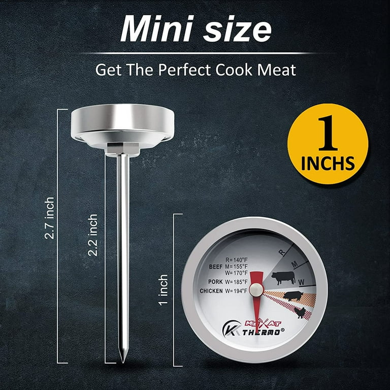 Grill Thermometers for Steak, Poultry, and Pork