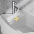 thumbnail image 4 of CHENjy Kitchen Basin Overflow Seal, Elastic Silicone Drain Cover Plug, No Tool Install Trim Insert for Tub and Restroom Odor Prevention, Yellow, 4 of 7