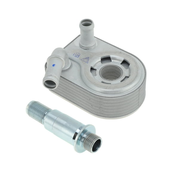 Unique Bargains Engine Oil Cooler for Ford Fiesta 2008-2019 Transmission Oil Cooler Trans Cooler No.7S7G6B856A4A Aluminum Alloy Silver Tone 1 Pcs