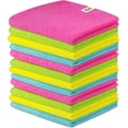 thumbnail image 1 of SCRUBIT 12 Pack Microfiber Cleaning Cloth Lint & Streak Free Rags for House, Cars, Kitchen and Screens - Super Absorbent and Soft Wash Cloths (12 x 16), 1 of 8