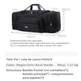 thumbnail image 2 of Maleta Extra Grande Deportiva 70l Viaje Color Negro, 2 of 3