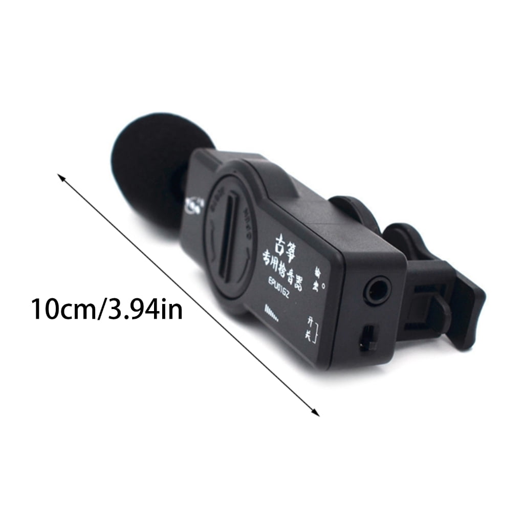 Guzheng Special Pickup Clip on Transducer Stage Sound Amplifier Microphone for Chinese Musical Instrument Part